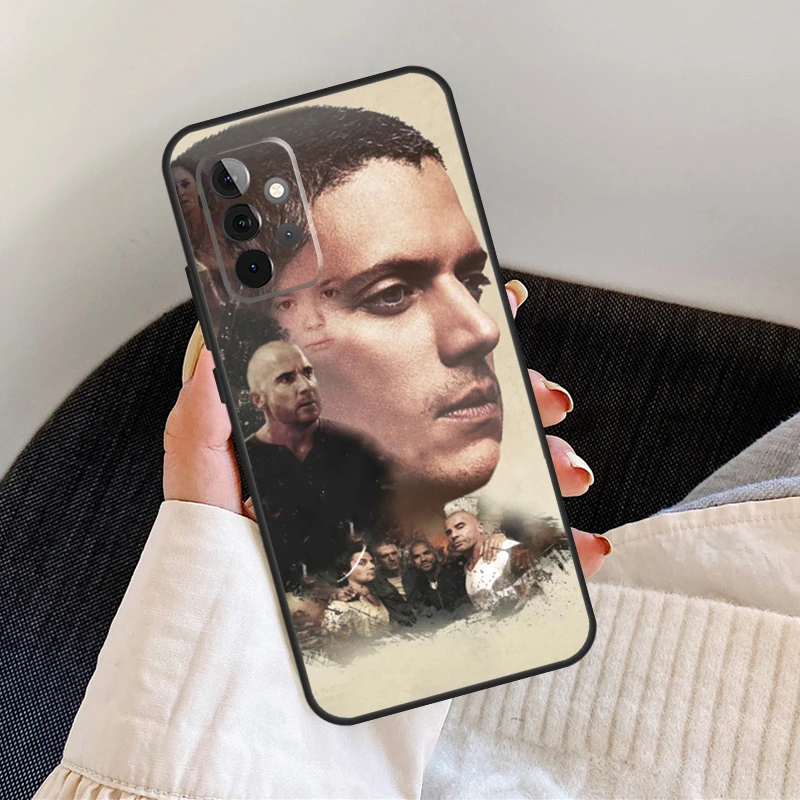 Защитный чехол Prison Break из мягкого силикона для Samsung A72 A52 A42 A32 A22 A12 A52S A21S A51 A71 A40 A50 A70.