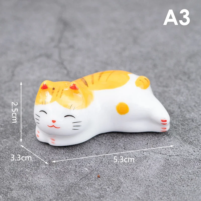 

Керамическая подставка для палочек в виде кошки