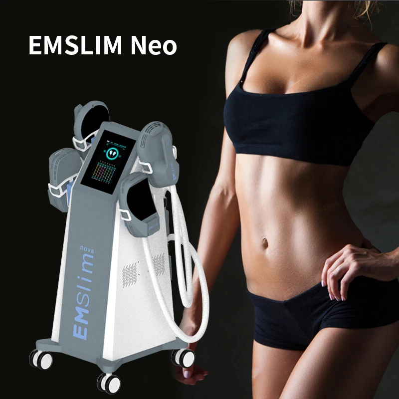 

New Design EMSLIM NOVA Fat Reduction Device EMS Electromagnetic Body Slimming Focused Beautiful Muscle Build EMS Culpt Machine