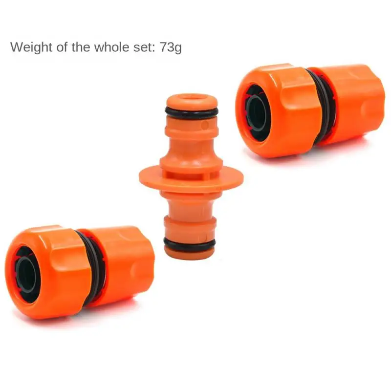 

Plastic Garden Water Pipe Joint Quick Connect Garden Watering Extension Double Nipple Quick Connectors Connector Pipe Fittings
