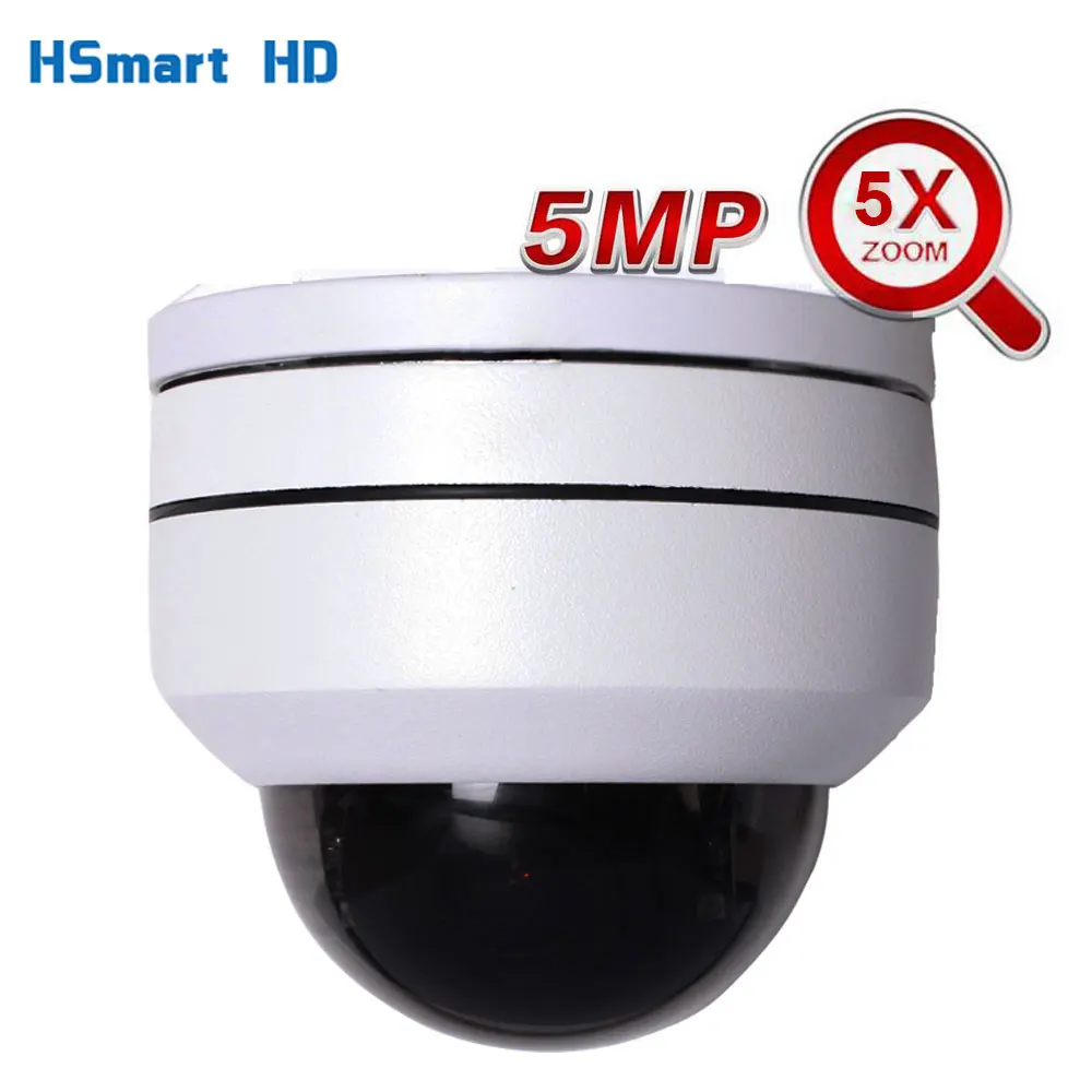Продажа Камера видеонаблюдения AHD 5 Мп купольная PTZ, 5-кратный зум, объектив 2,7-13,5 мм, автофокус, ИК 30 м, AHD TVI CVI HD камера S