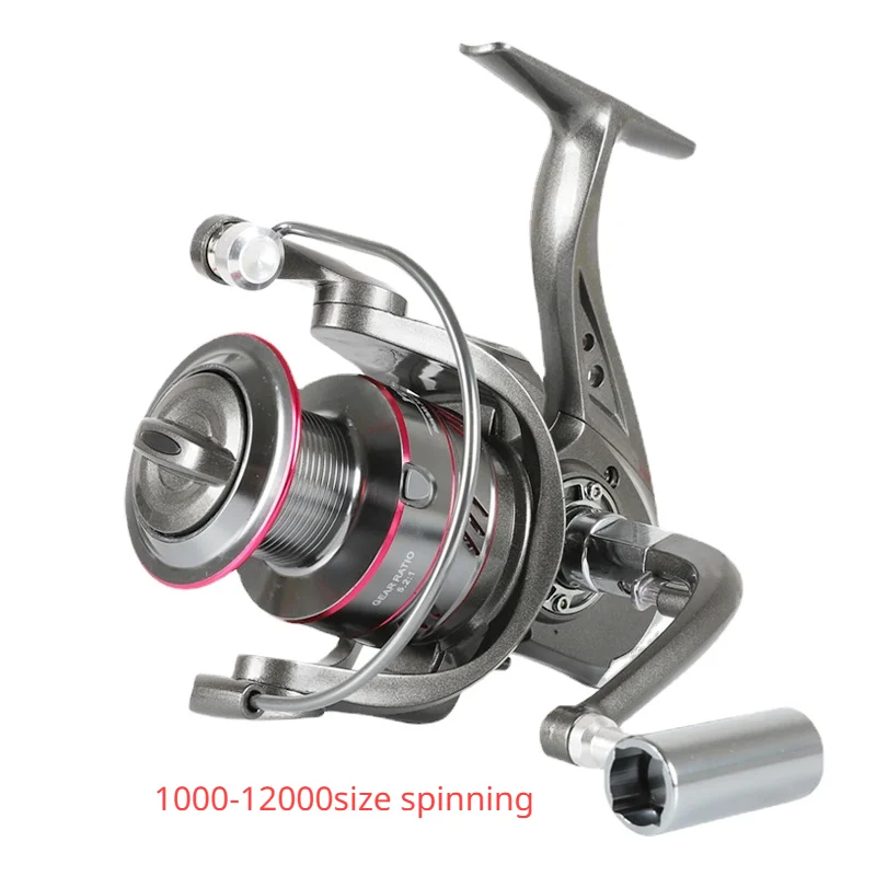 

Fishing Reel All Metal Spool Spinning Reel 8KG Max Drag Stainless Steel Handle Line Saltwater Fishing Accessories fishing tools