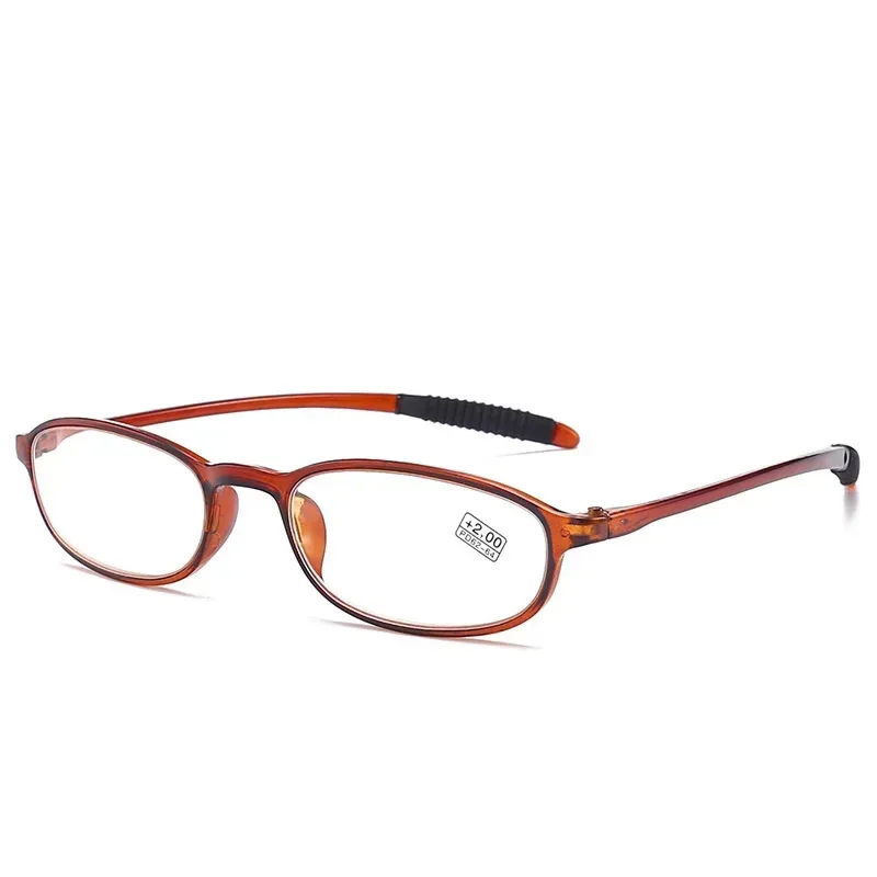 Новинка 2022 сверхлегкие очки для чтения TR90 в маленькой оправе винтажная HD лупа