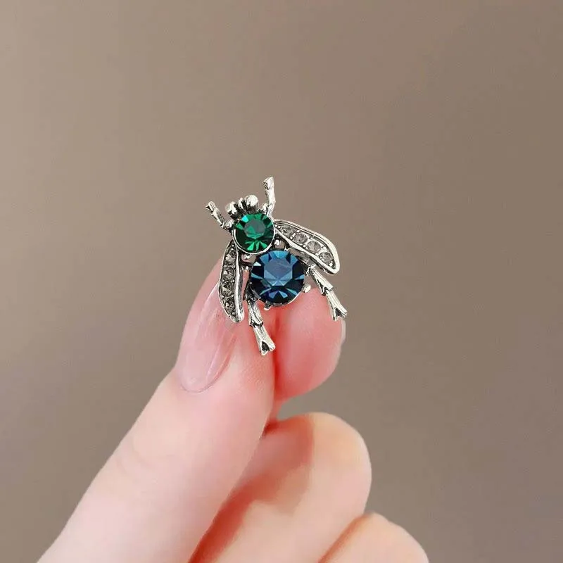 Винтажная брошь в виде животных