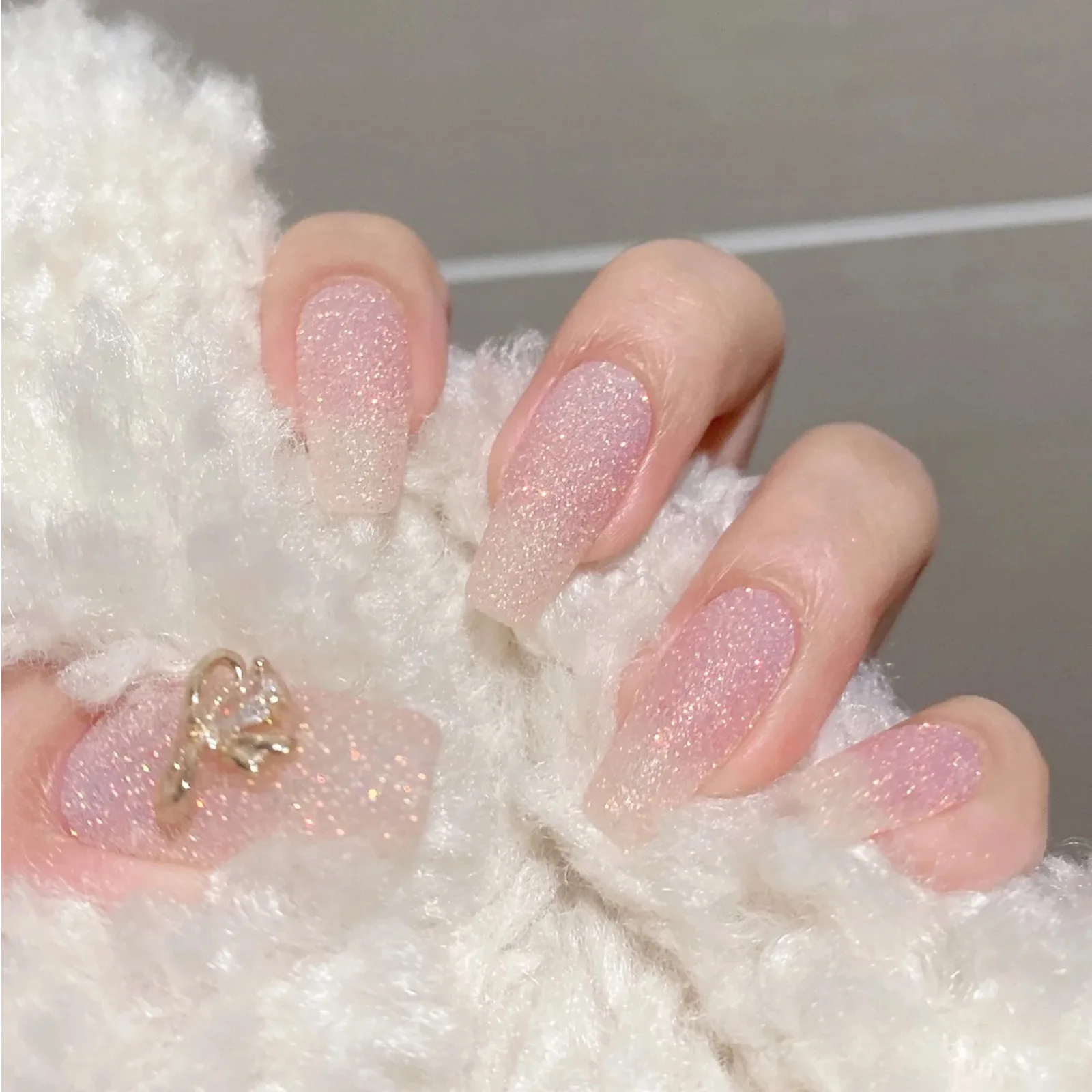 Блестящий Пигментный Порошок для дизайна ногтей 12 цветов