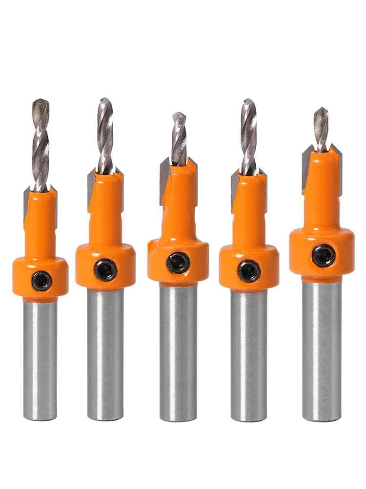 Сверла для деревообработки из быстрорежущей стали с хвостовиком 8 мм |