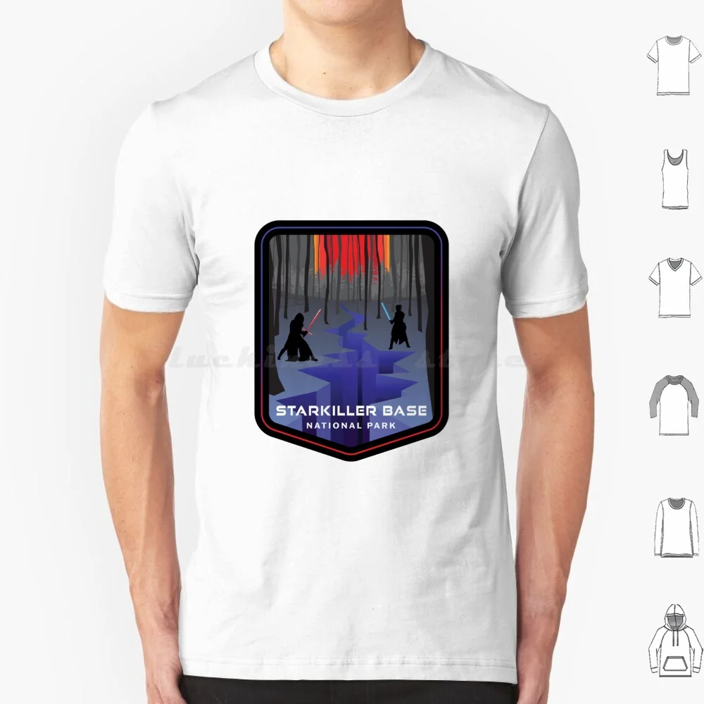 Старклер База Национальный парк Футболка Хлопок Мужчины Женщины DIY Принт Джедай