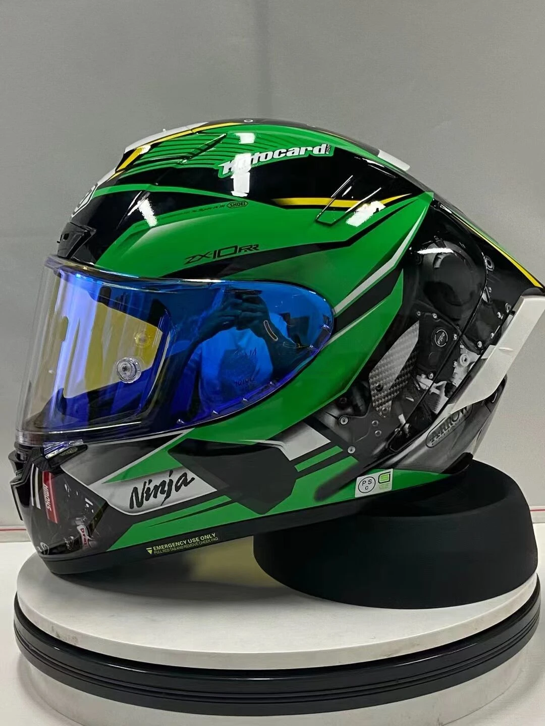 for SHOEI X14 Helmet X-Fourteen R1 60th Anniversary Edition Green Helmet Full Face Racing Motorcycle Helmet Casco De Motocicle