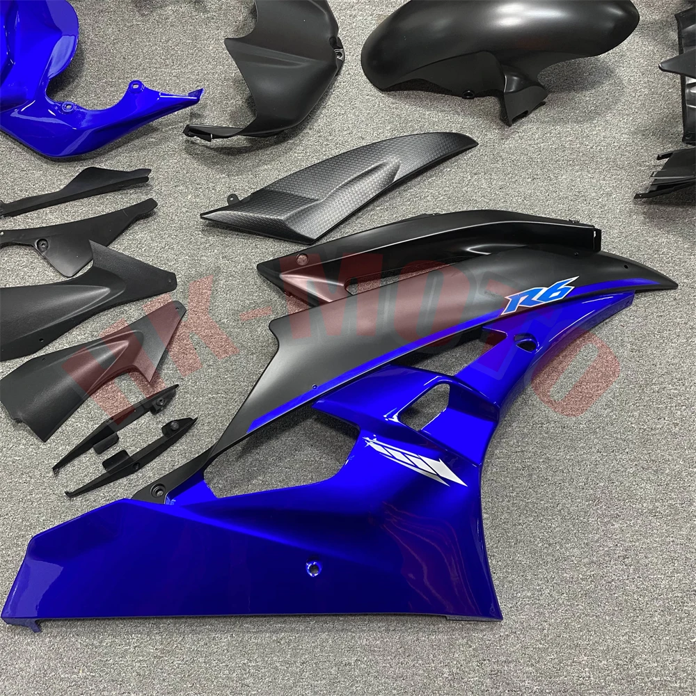 Комплект обтекателя мотоцикла подходящий для YZF600 YZF-R6 YZF R6 2006 2007 комплект кузовных