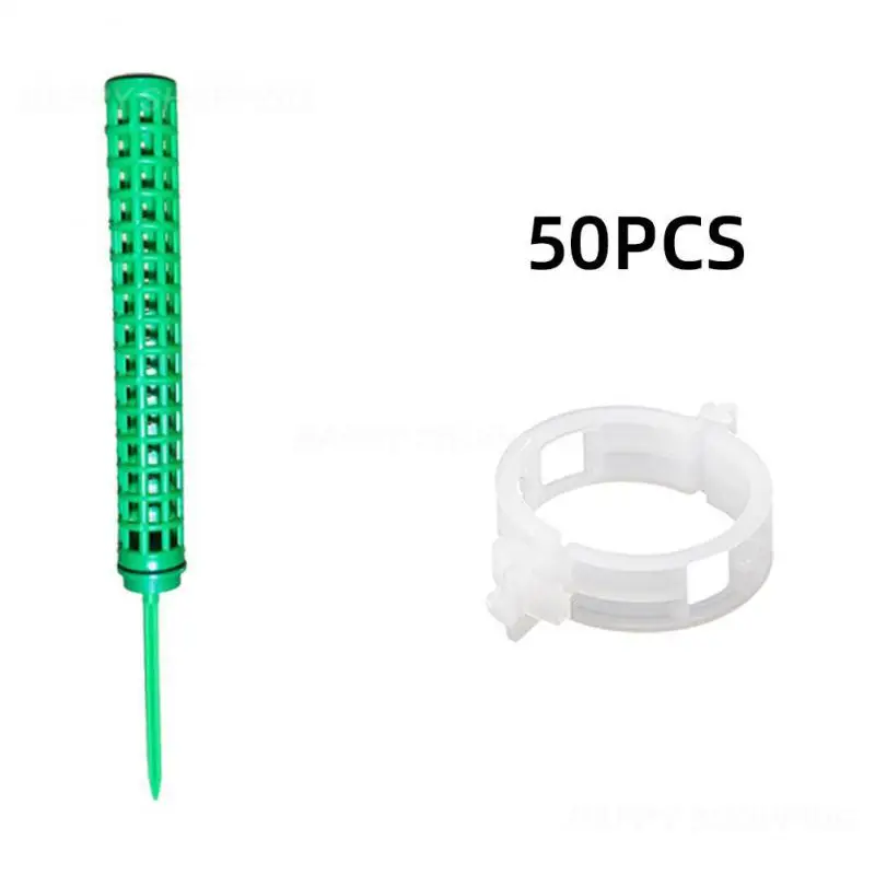 

Зажим для поддержки растений, удобная Многофункциональная Простая установка, простота использования, защита растений от повреждений, прочные садовые инструменты