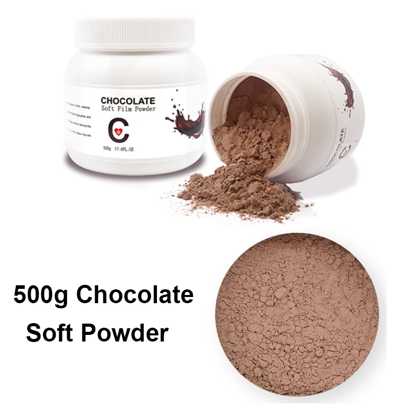 500 г шоколадная мягкая маска-желе порошок Гиалуроновая Кислота Витамин С Роза