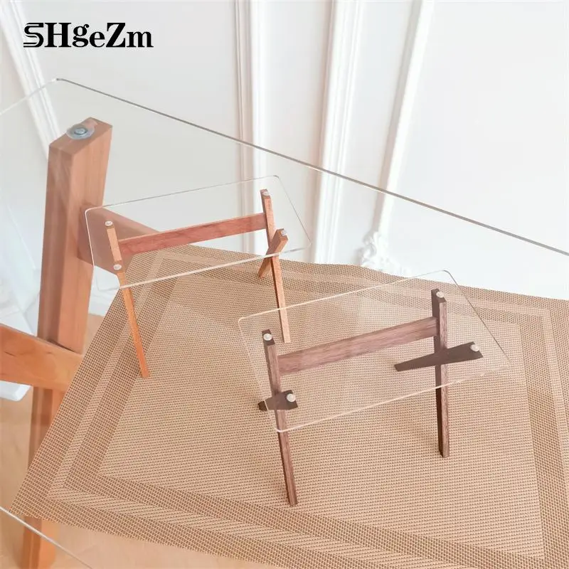 

1/6 Dollhouse Play Glass Table Dolls Accessory Miniature Furniture Decor Model Kids Toys for 12'' Action Figure Life Scene