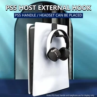 2pcs headphone wall mount holder bracket hanger storage stand rack for ps5 host headset playstation 5 accessories easy to use