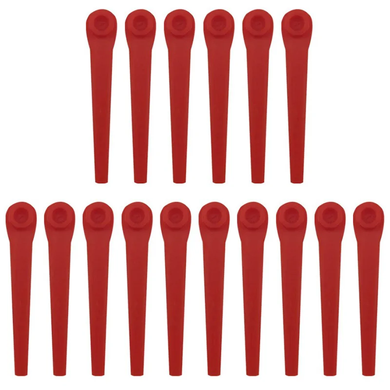 

100Pcs Plastic Grass Trimmer Blades Replacement Lawn Mower Blade For Grass Trimmer Garden Tool Accessories