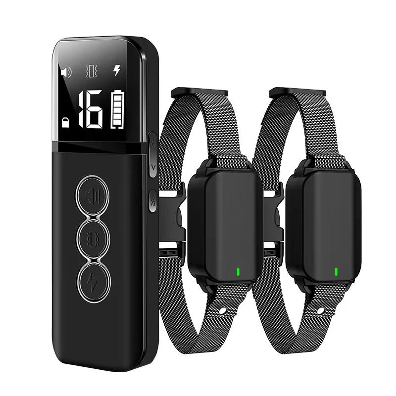 

Водонепроницаемый перезаряжаемый тренировочный электрический ошейник для собак с дистанционным управлением и вибрацией