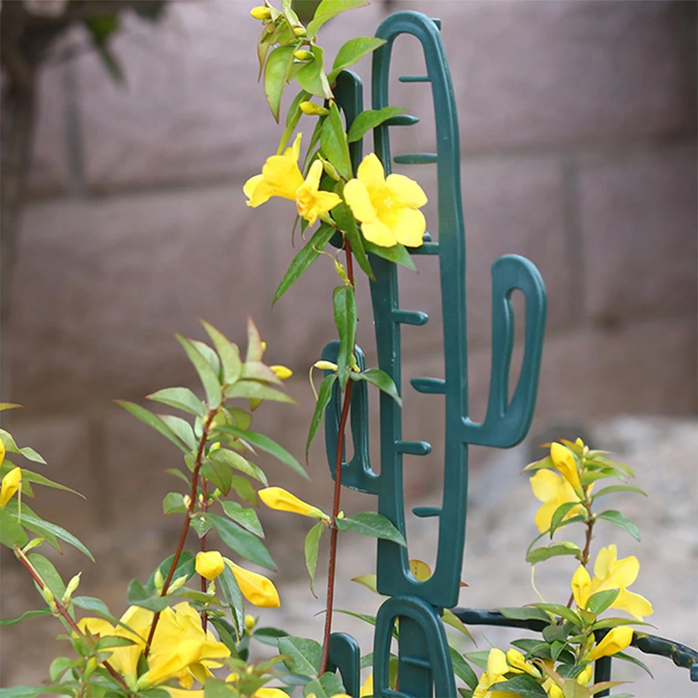 

Pack of 2 Plant Climbing Frame Gardening Balcony Support Trellis Shaped