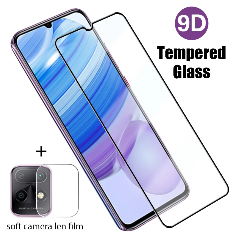 2 в 1 Защитное стекло для Redmi K40 K30 Pro Ultra Plus защита экрана объектива камеры Note 9 8 7 9C -