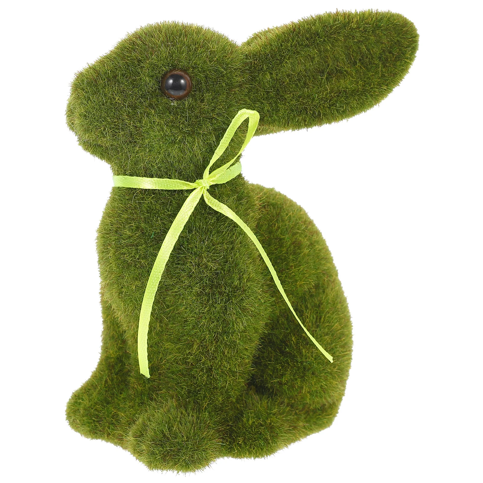 

Easter Creative Flocking Rabbit Decoration Crafts Adorable Rabbit Craft Ornament