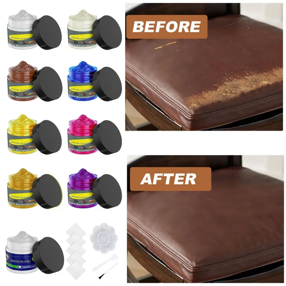 

Крем для ремонта диванов, паста для ухода за кожей, 50 г