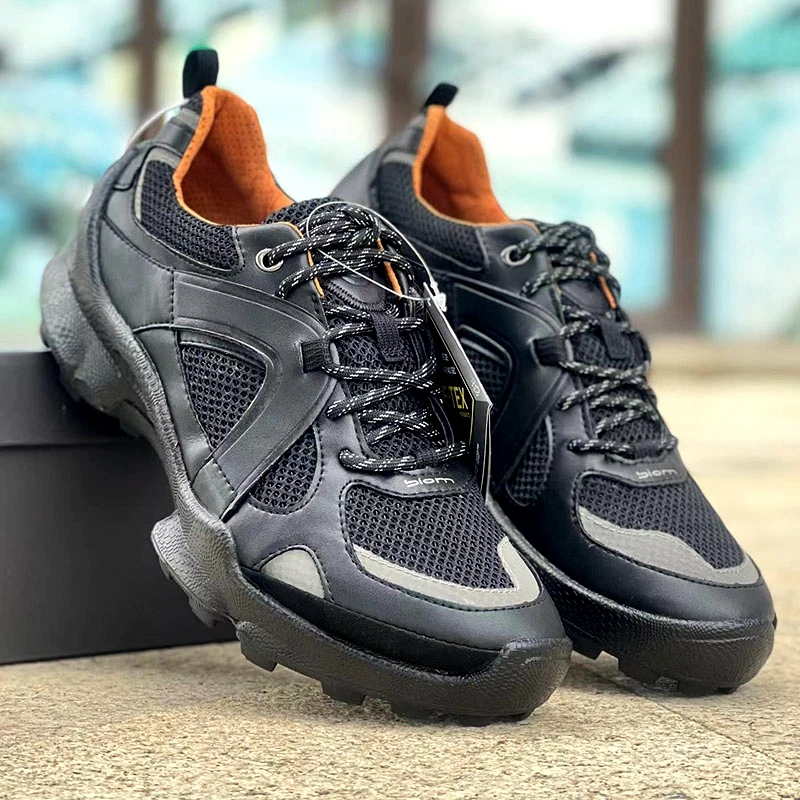 Men's Shoes Brand Sneakers Upscale Breathable Comfortable Non-Slip Soles Wear-Resistant Outdoor Running Travel Leisure Shoes