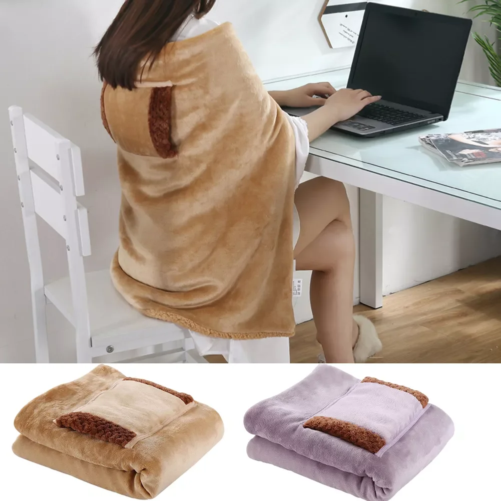 

Blanket Shawl Soft Skin Friendly Heating Shawl Adjustable Rope Supplies for Shoulder Neck Back Legs