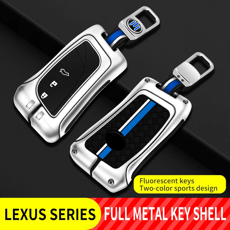 

Zinc Alloy Car Key Case Cover Shell Fob for Lexus NX ES UX US RC LX GX IS RX 200 250h 350h LS 450h 260h 300h UX200 Accessories