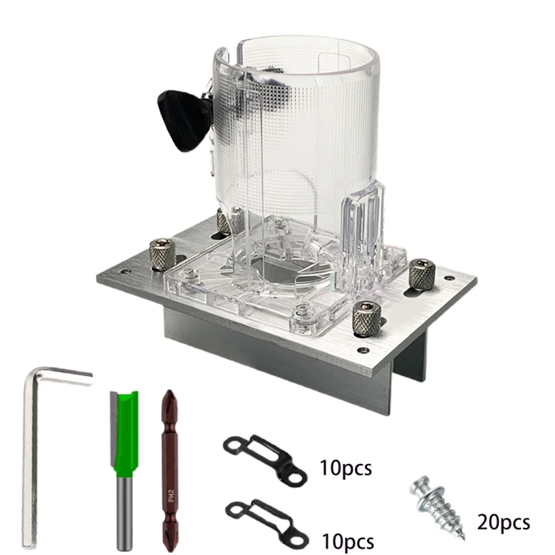 

X37E Portable Invisible Connector 2 in 1 Slotter Punch Locator Furniture Trimming Machine Slotting Milling Woodworking Tools