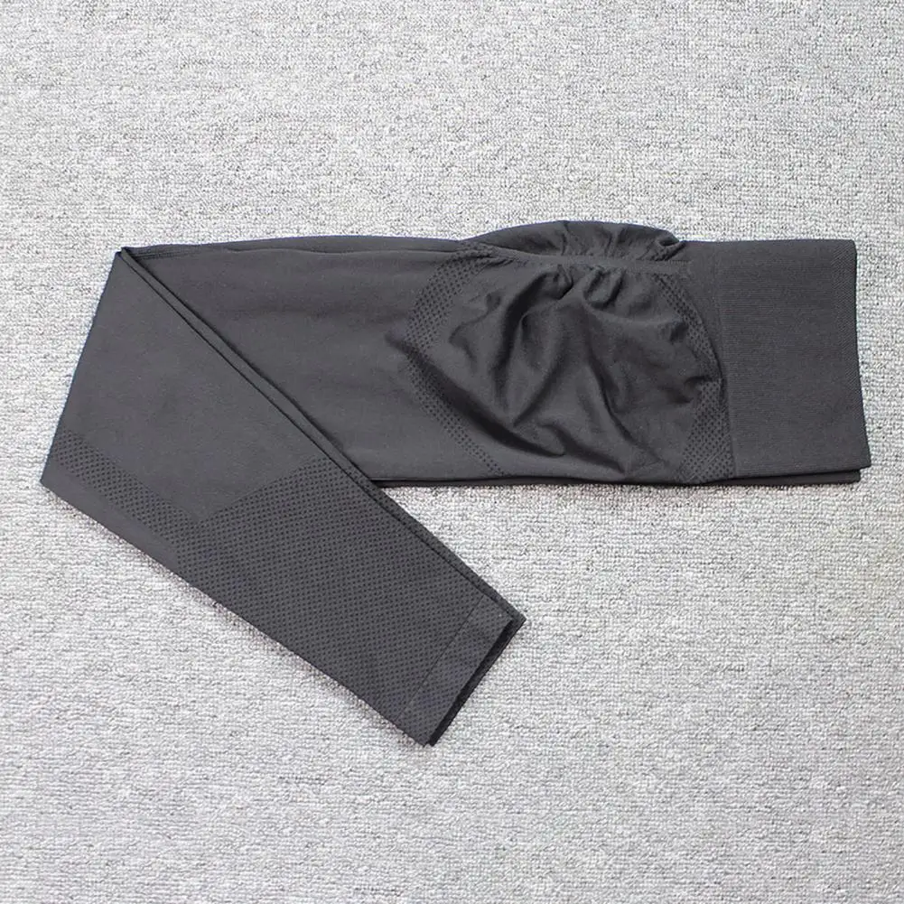 

Sports Wear Anti-friction Women Ribbed Butt Lifting Leggings for Fitness