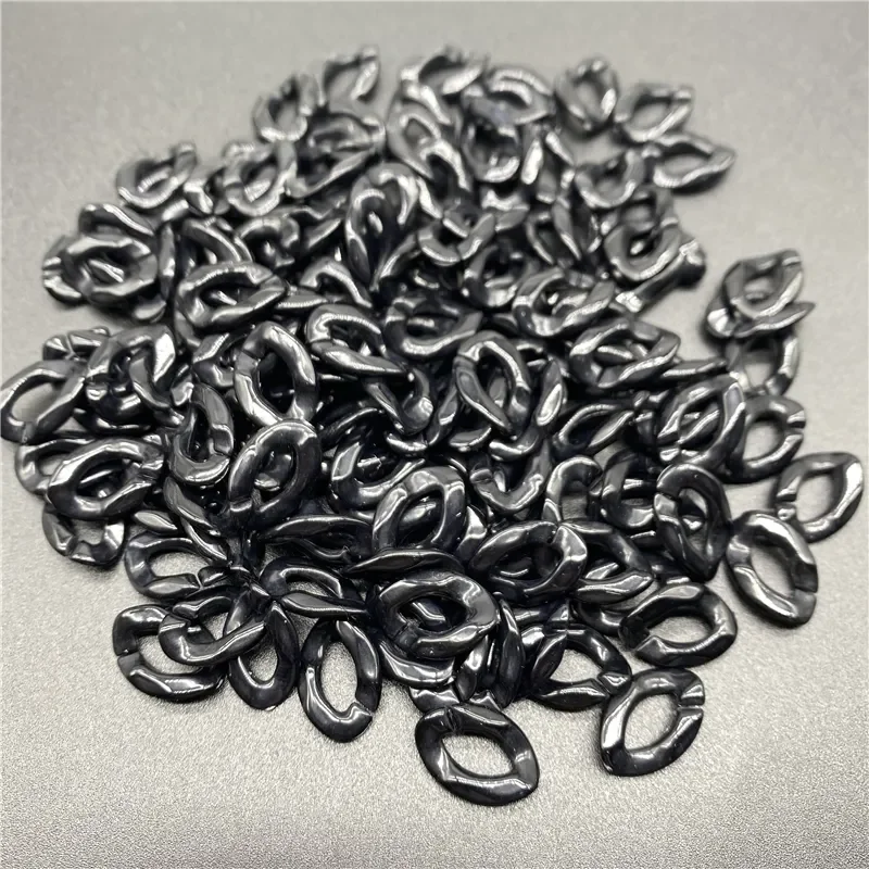 16mm*11mm Acrylic Twisted Chains Assembled Parts Beads For Jewelry Making DIY Bracelet Necklace Earrings Accessories