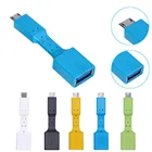 Кабель-переходник eclankon USB 3,1 Micro BUSB 3.0 Type A (штекер-гнездо) для передачи данных OTG, для синхронизации и зарядки, Прямая поставка