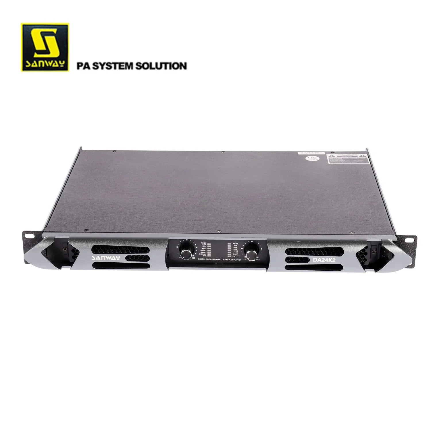 DA24K2 2-канальный профессиональный сценический усилитель динамиков класса D 1U