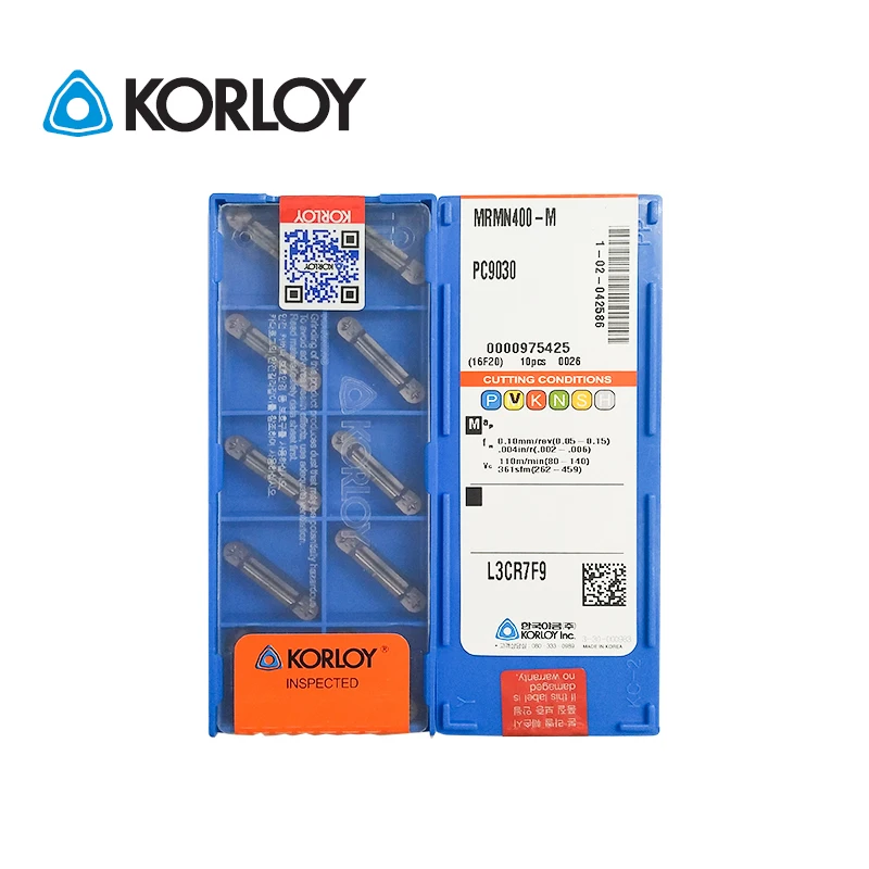 10 шт. KORLOY 100% оригинальные MRMN400-M NC3020 NC3030 NC3120 PC6510 PC9030 карбидные вставки MGT с