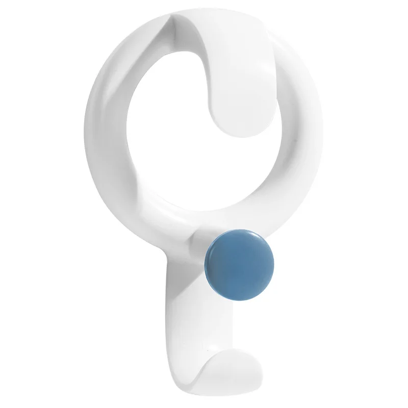 

Creative Double-layer Washbasin Hook In Kitchen and Toilet No Mark No Hole, No Stick No Punch Strong Hook Key Hanger