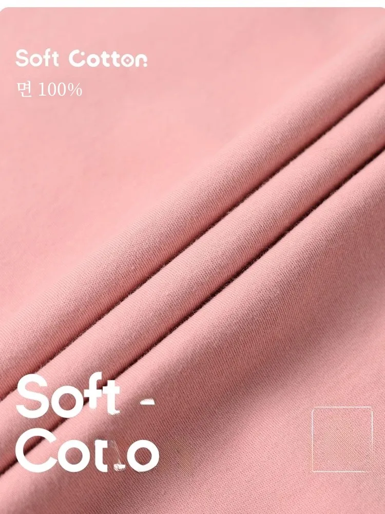 Пижама женская с нагрудной подушкой из натурального хлопка длинным рукавом