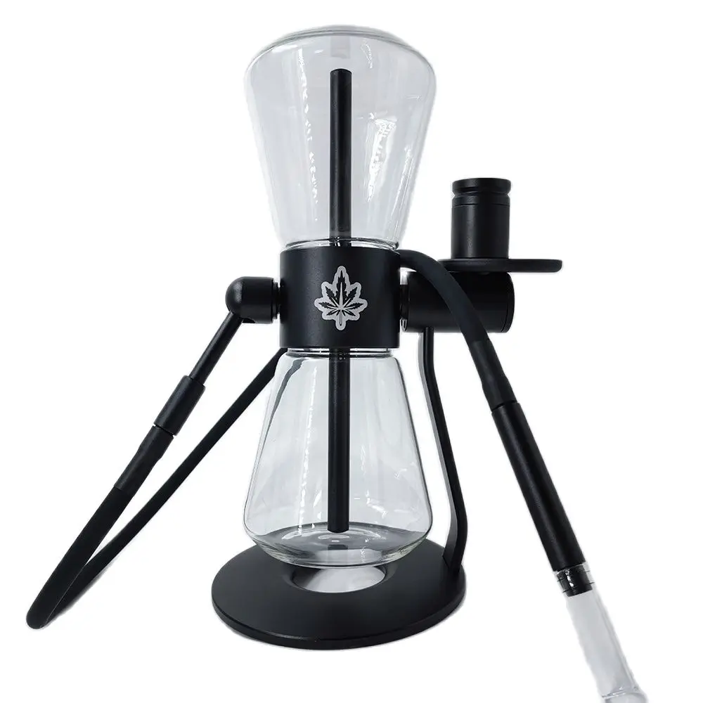 

EVILSMOKING Hourglass Gravity Hookah Set Arab Glass Shisha 360 Rotating Narguile Chicha Dropshipping Smoking Pipe Accessories