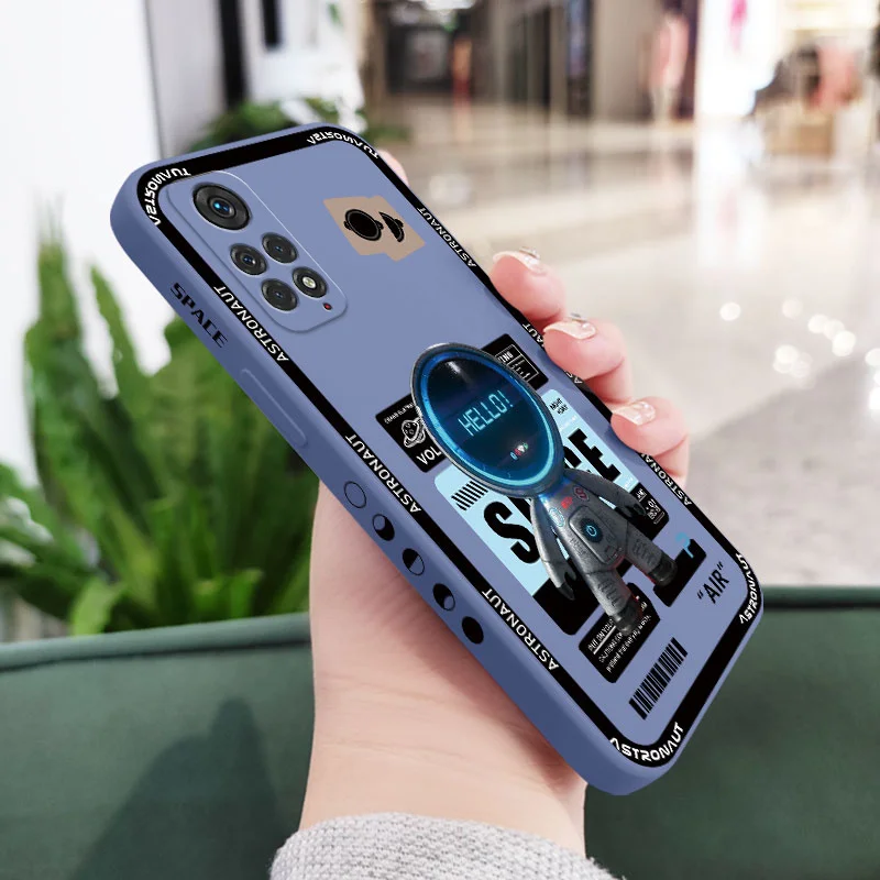 Voyage Astronaut Phone Case For Xiaomi Redmi Note 11 11S 11T 10 10A 10T 10S 9T 9 8 7 Pro Plus 10C 9A 9C 9T 4G 5G Cover