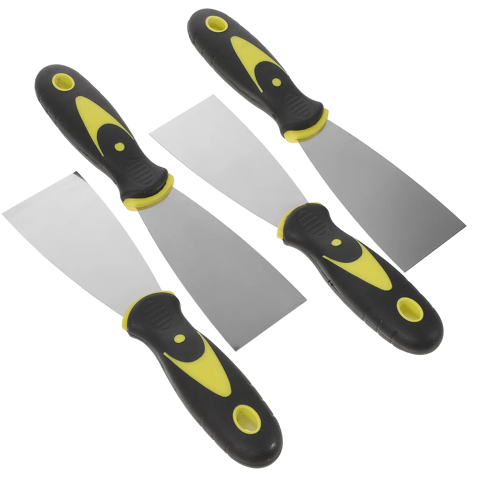 

4 Pcs Scraper Drywall Spatulas Tools Removal Scratch Stainless Steel Covering