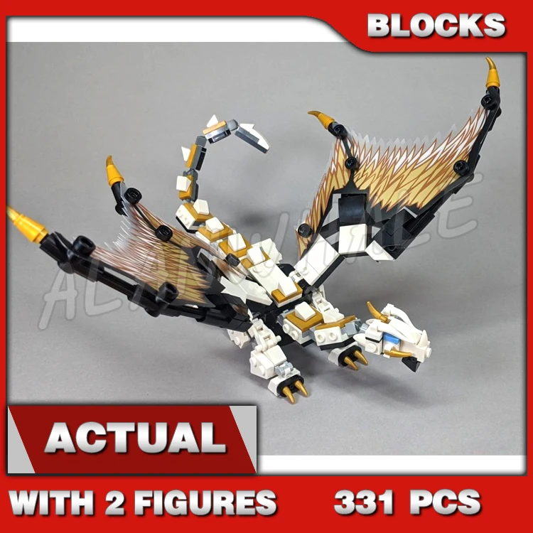 

331pcs Wu's Battle Dragon Ivory Blade of Deliverance Crossbow 11550 Building Blocks Sets GIfts Compatible With Model