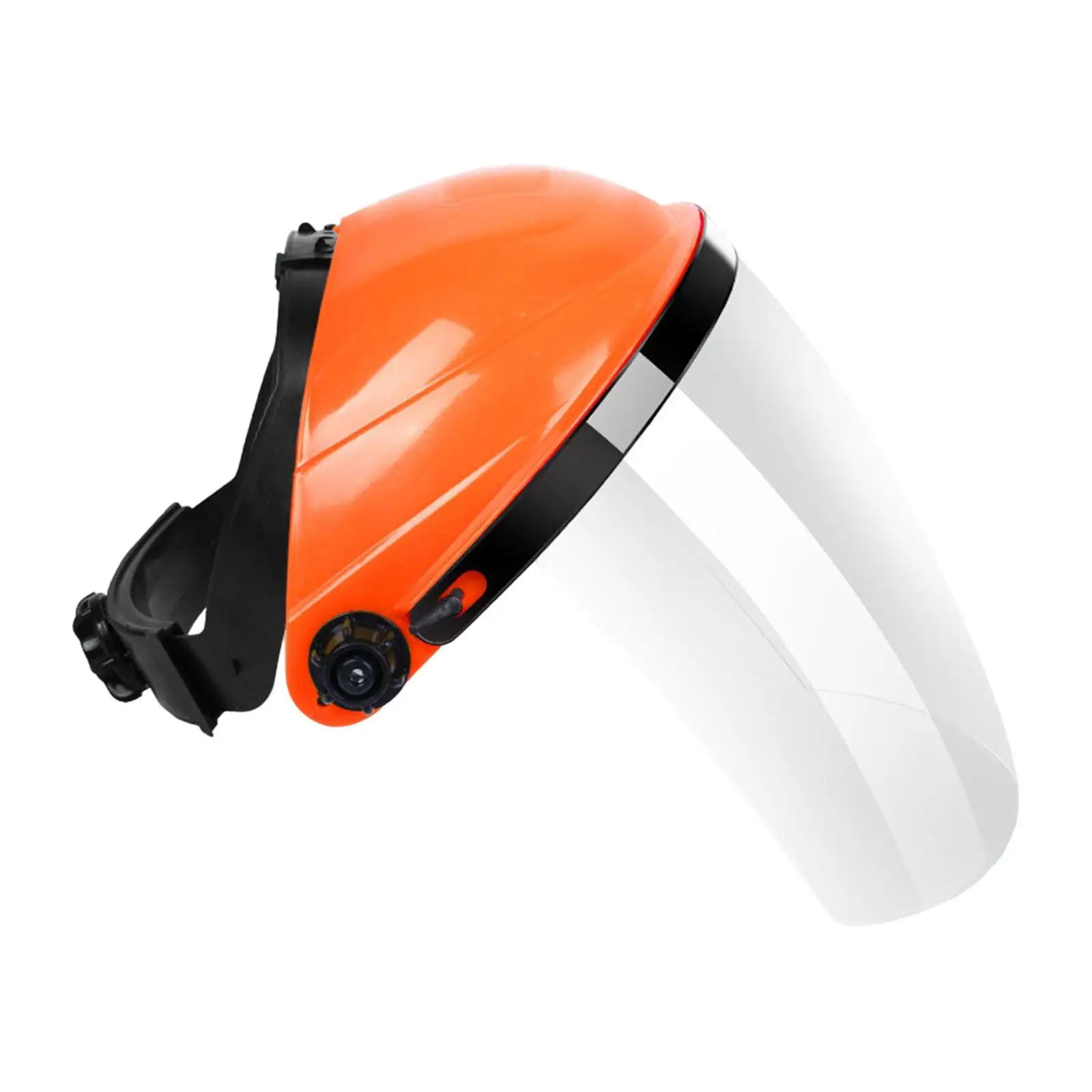 

Full Face Shield Reusable Comfort Face for Unisex Ratchet Headgear Head Mounted Wide Visor Face Guard