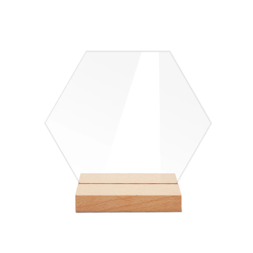

Wedding Table Number Sign W/ Wood Stand Clear Acrylic Table Sign Roman Numerals Reception Stand For Wedding Party Decoration