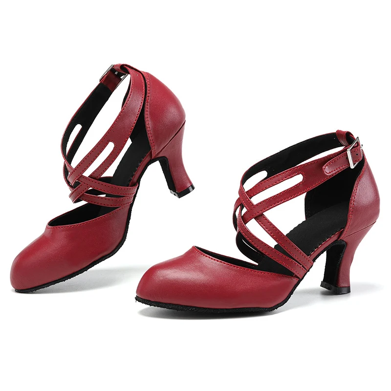 Туфли HROYL женские для бальных танцев туфли латиноамериканских обувь сальсы
