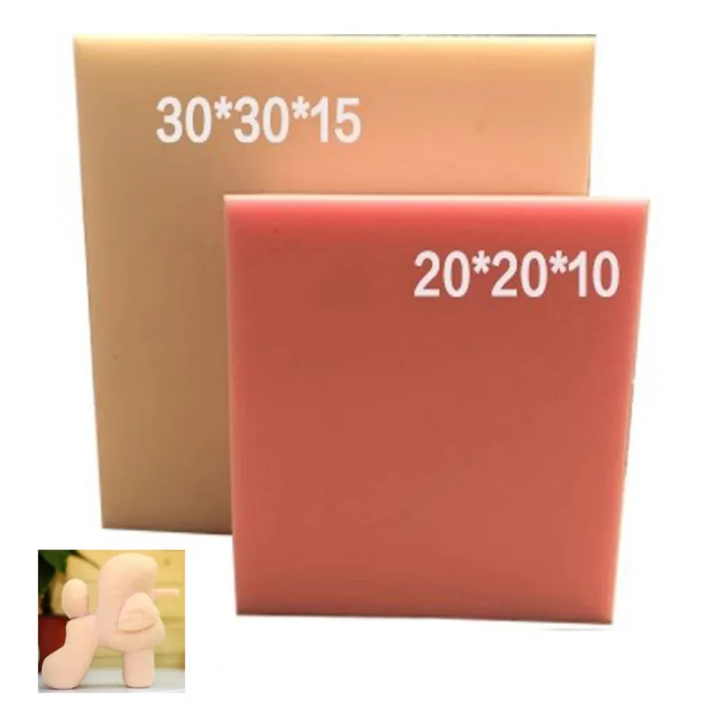 

High-Density Sponge Cube Dog Modeling Toys Vip Pet Groomer Special Practice Trimming