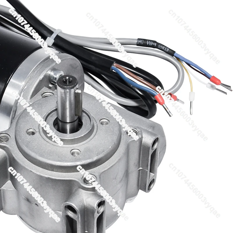 Двигатель постоянного тока 24 В 60 Вт 100 С червячным редуктором с высоким крутящим