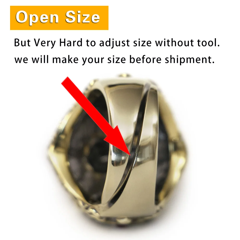 Латунное кольцо с страданием Иисуса Христа для байкеров BR459 Размер США 8 ~ 15