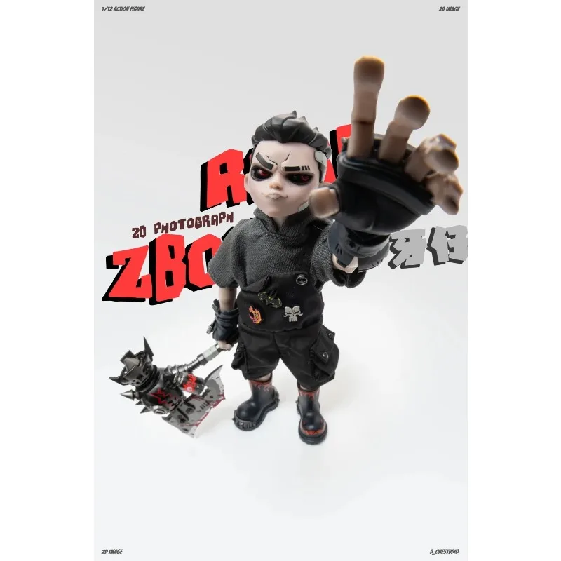 Фото В наличии: коллекционная фигурка D_one Studio Rage-Zboys Series Tooth Boy Yazai в масштабе 1/12 для взрослых. №2