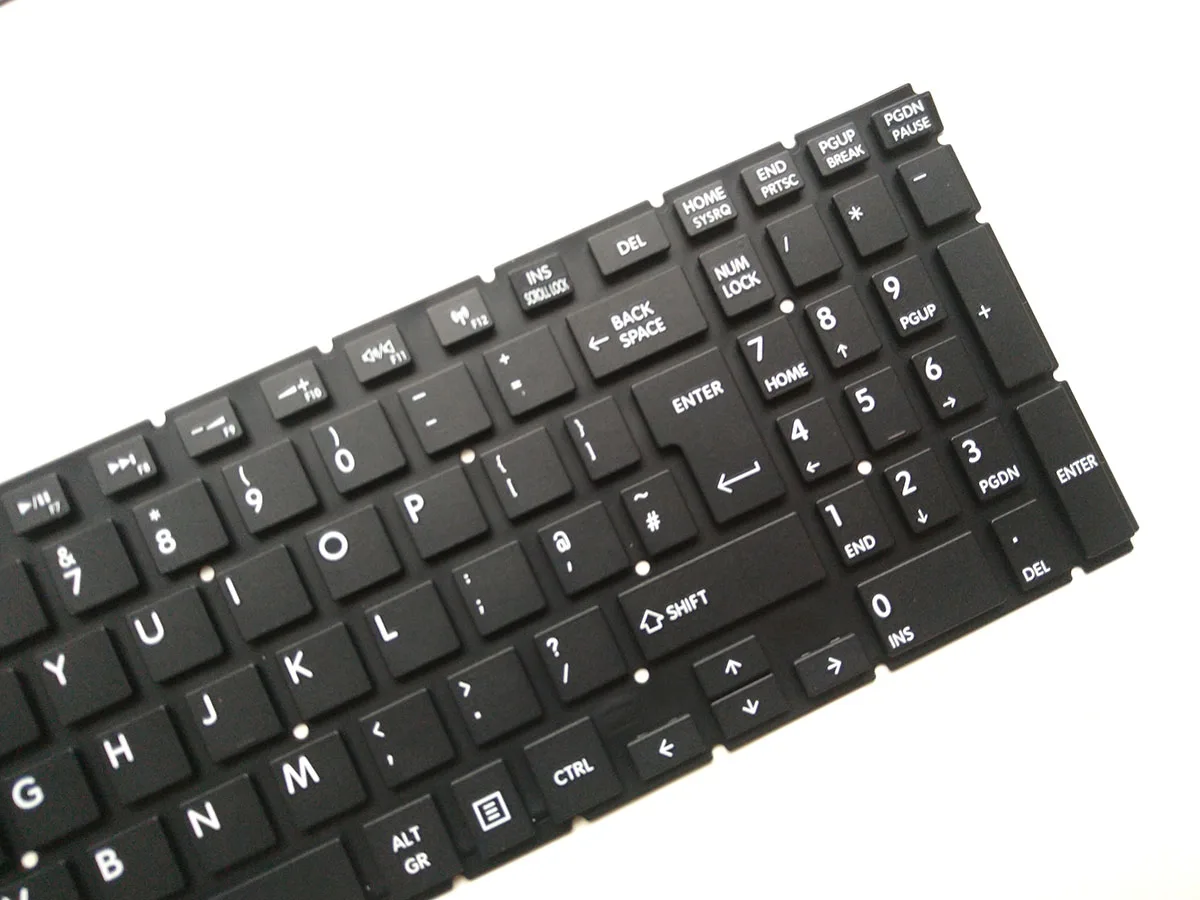Британская клавиатура для Toshiba Satellite C55-C L50-B L50-C L50D-B L50D-C L50DT-B черная