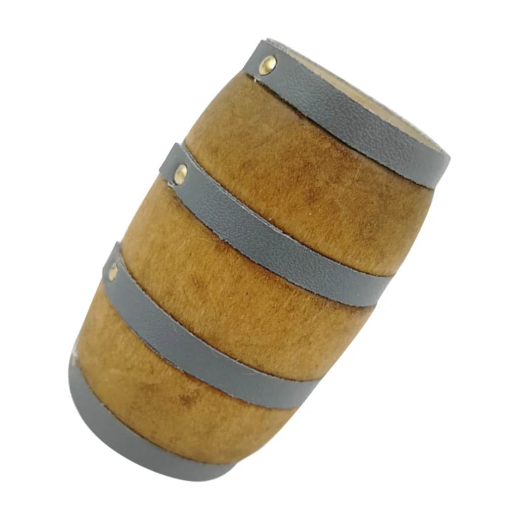 Украсьте украшения Мини-бочку Маленький дом Деревянное микропейзажное