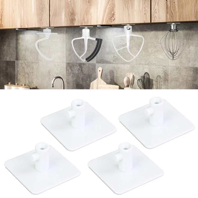 

Mixer Attachment Holder Blender Accessory Stand For Storing Flex Edge Beater Dough Hooks Wire Whip Kitchen Accessories Storage