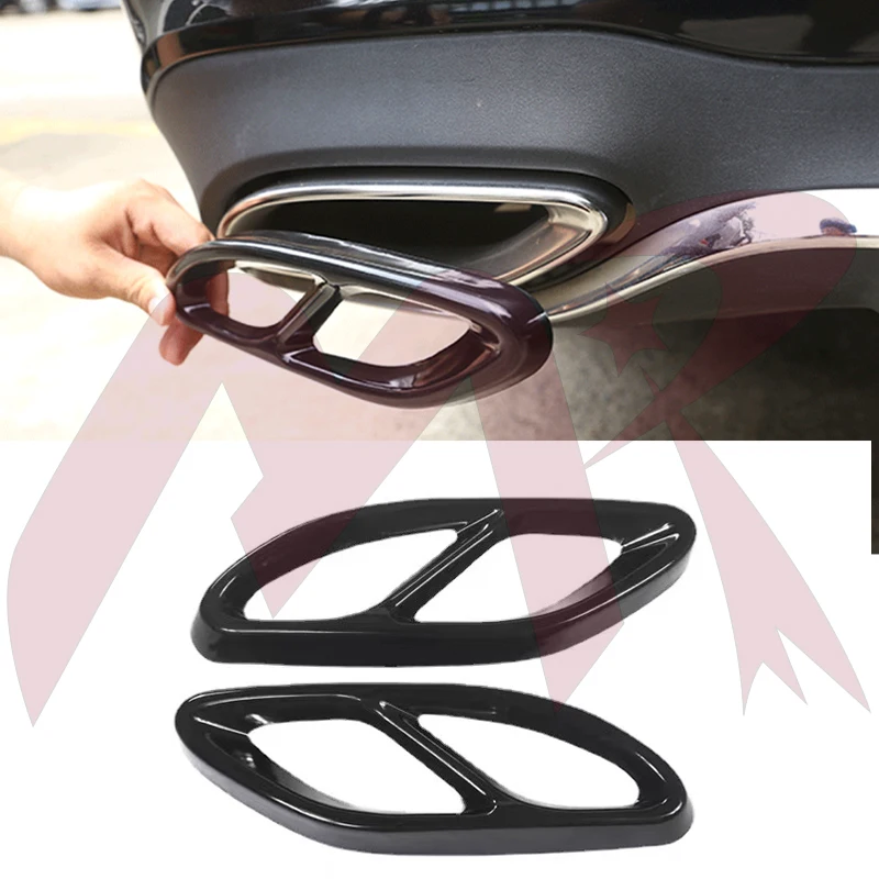 2 шт./набор декоративные наклейки для автомобилей Mercedes Benz A B C E GLC Class w205 w246 w213 w176