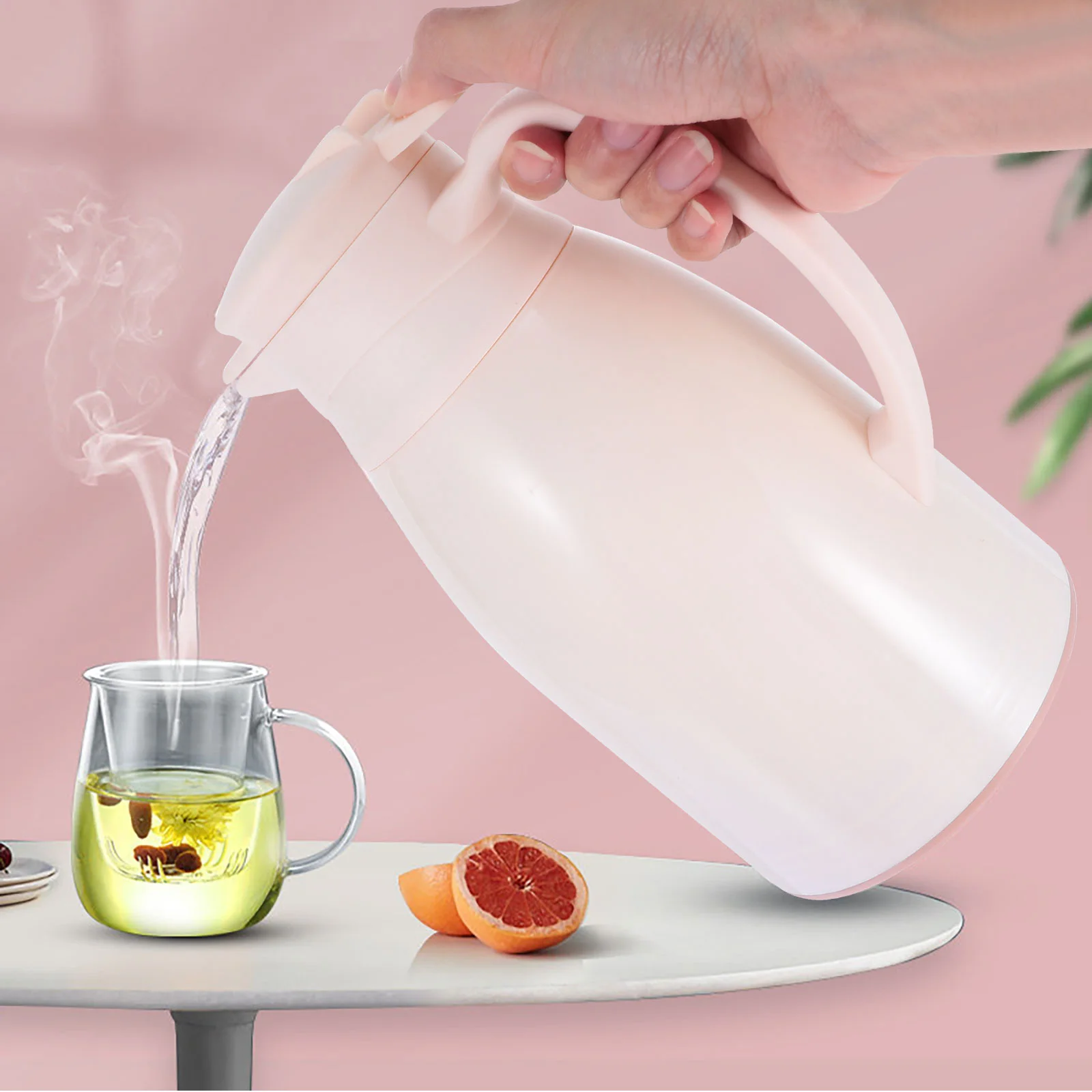 

1pc Good Nice Chic Insulation Bottle Thermal Kettle for Indoor Inside